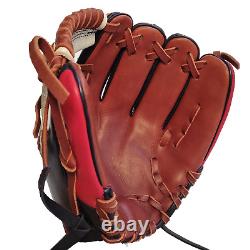 11 3/4 Tobacco Tanned Bullhide Pro Infielders Glove-Right Throw