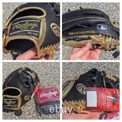 11.5 RAWLINGS Heart of Hide (6/24) Gold Glove Club Infield PRO-GOLDYVIII + Bag