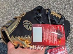 11.5 RAWLINGS Heart of Hide (6/24) Gold Glove Club Infield PRO-GOLDYVIII + Bag