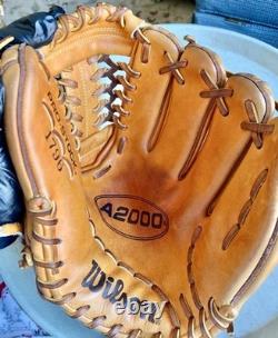 1995 Wilson A2000 Pro-1796 Sz11.75 Classic Redish Tan Pitcher/Infield Leather