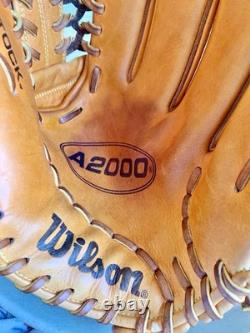 1995 Wilson A2000 Pro-1796 Sz11.75 Classic Redish Tan Pitcher/Infield Leather