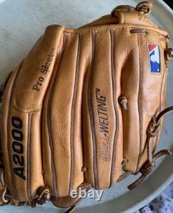 1995 Wilson A2000 Pro-1796 Sz11.75 Classic Redish Tan Pitcher/Infield Leather