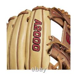 2022 A2000 Wilson WBW100390115 RHT 1786 11.5 Professional Infield Baseball Glove