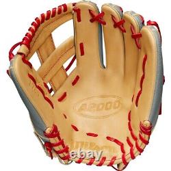 2023 Wilson A2000 1785SS Model 11.75 Infield Baseball Glove Cross Web
