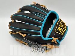 2025 ZETT TOP PRO Model 11.5 Infield Baseball Glove Black H-Web RHT Limited