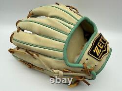 2025 ZETT TOP PRO Model 11.5 Infield Baseball Glove Cream H-Web RHT Limited