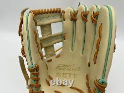 2025 ZETT TOP PRO Model 12 Infield Baseball Glove Cream Cross RHT Limited