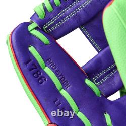 2026 Wilson A2000 1786 Swingin Sour Apple 11.5 Infield Baseball Glove WBW104619