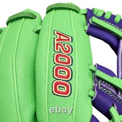 2026 Wilson A2000 1786 Swingin Sour Apple 11.5 Infield Baseball Glove WBW104619