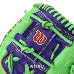 2026 Wilson A2000 1786 Swingin Sour Apple 11.5 Infield Baseball Glove WBW104619