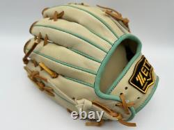 2026 ZETT TOP PRO Model 12 Infield Baseball Glove Cream Cross RHT Limited