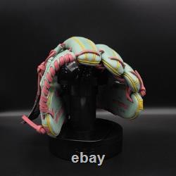 44 Pro PRX Elite 11.5 Infield Baseball Glove Light Blue/Pink/Yellow Kip Leather