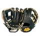 44 Pro Steer Baseball Glove For Infield, Fielding Right Hand Throw, Black