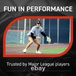 44 Pro Steer Baseball Glove for Infield, Fielding Right Hand Throw, Black