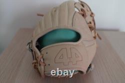 44Pro Pro 44 11.75 Infield Leather Baseball Glove RHT Blonde NEW