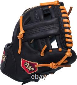 9.5 Infield Baseball Trainer Professional Used Training Glove Single Post W