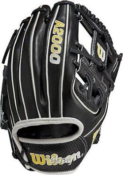 A2000 Wilson WBW100985115 1786 11.5 RHT Spin Control Pro Infield Baseball Glove