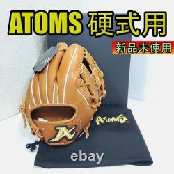 ATOMS APL-UR10 Infield Hard Baseball Glove Japan Made, Pro Leather, Large