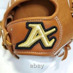 ATOMS APL-UR10 Infield Hard Baseball Glove Japan Made, Pro Leather, Large