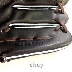 ATOMS Infielder Glove 11.25 RHT D. Brown European Steer Leather Japan LIMITED