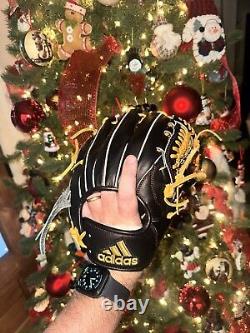 Adidas ETY78 Baseball Glove RHT Infield Pro Model Japan Japanese MINT Rare 11