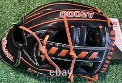 Adult Wilson A2000 11.5 Infield Baseball Glove NWT Black Orange Premium Quality