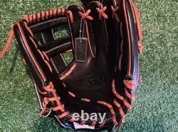 Adult Wilson A2000 11.5 Infield Baseball Glove NWT Black Orange Premium Quality