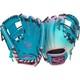Baseball Glove 11.5 Infield Right Hand Pro I Web Teal Pink Rawlings Heart Hide