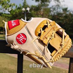 Baseball Softball Glove Pro Real Leather Youth Adults Mens Women Outfield Infiel