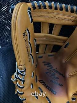 Baseball glove Mizuno Pro Order Hardball Infielder North European Kip