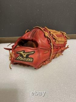 Baseball glove Rare Mizuno Pro Order Hardball Infielder Overhauled Condition