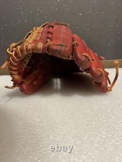 Baseball glove Rare Mizuno Pro Order Hardball Infielder Overhauled Condition