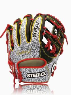 Black-Red Cement ContourXT Series Infielder's Glove 11.50 Inch RHT
