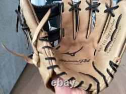 Blonde Mizuno Pro I web infield glove 11.5 inch not game used or fully broke in