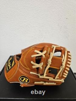 Buckler Fame Pro 11.5 Baseball Infielder Glove Saddle Brown