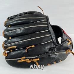DDP Rawlings Pro Model USA Infield Baseball Glove RH Black RG-6TIVintage Japan