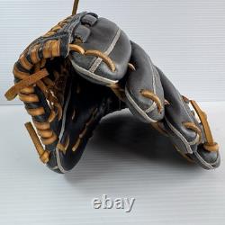 DDP Rawlings Pro Model USA Infield Baseball Glove RH Black RG-6TIVintage Japan