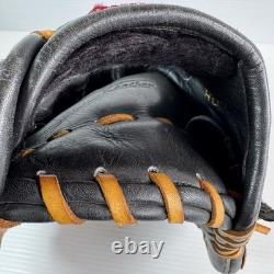 DDP Rawlings Pro Model USA Infield Baseball Glove RH Black RG-6TIVintage Japan