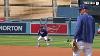 Dodgers Pregame Michael Busch U0026 Mookie Betts Work On Infield Drills
