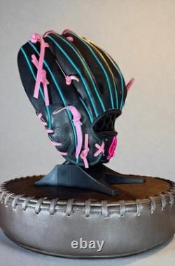 Grace Glove Co 11.75 Pink/Black Infield OG (Lace Cross) Web Glove. Brand New