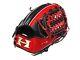 Hi-gold Japan Steerhide 12 Inch Infielder Glove Black/red