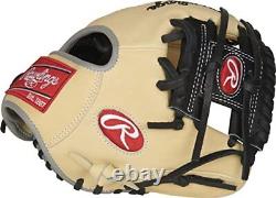Heart of 9.5 Inch Pro I Web Camel/Black Right Hand Throw Infield Trainer