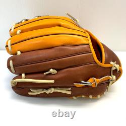 JB WAGYU 11.2 Infielder Brown Japanese Kip Leather Pro Model RHT BaseBall Glove