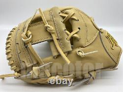 Japan Hi-Gold Pro Order 11.5 Infield Baseball Glove Cream H-Web LHT Limited