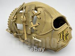 Japan Hi-Gold Pro Order 11.5 Infield Baseball Glove Cream H-Web LHT Limited