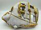Japan Hi-gold Pro Order 11.5 Infield Baseball Glove White Gold H-web Rht Ss