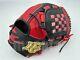 Japan Hi-gold Pro Order 12 Infield Baseball Glove Black Red Fire Model Rht Sale