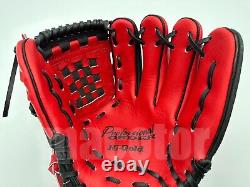 Japan Hi-Gold Pro Order 12 Infield Baseball Glove Black Red Fire Model RHT SALE