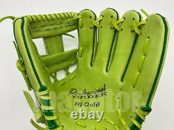 Japan Hi-Gold Pro Order 12 Infield Baseball Glove Light Green RHT Limited Gift