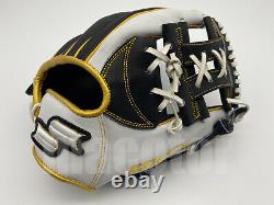 Japan SSK Special Pro Order 11.5 Infield Baseball Glove Black White RHT SALE